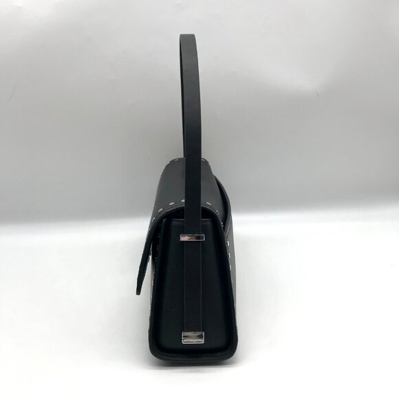 Michael Kors Black Leather Ludlow Adjustable Shoulder Bag - Picture 3 of 11